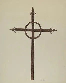 Iron Prints: H Langden Brown, Iron Cross, c 1938 Iron Cross