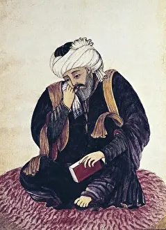 Upright Prints: HAFEZ-E SHIRAZI, Khwajeh Shams al-Din Muhammad (1325-1389)
