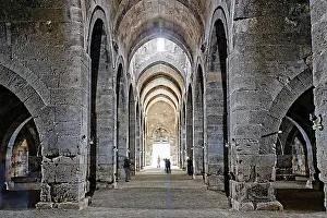 Mediaeval Prints: Hall of the Seljuk Sultan Han Caravanserai