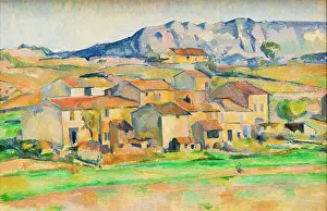 Architec Ture Prints: Hamlet at Payannet; near Gardanne Oil on canvas; 1885 - 1886 Paul Cezanne; French; 1839 - 1906