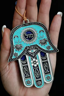 Middle East Prints: Hand of Miriam, Jerusalem, Israel, Middle East