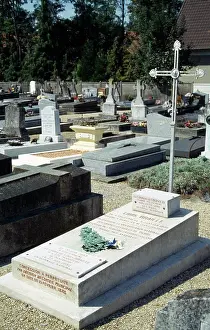 Disability Prints: Handicap, Eyes, Blind, Grave Of Louis Braille In Cemetery In Coupvray In France