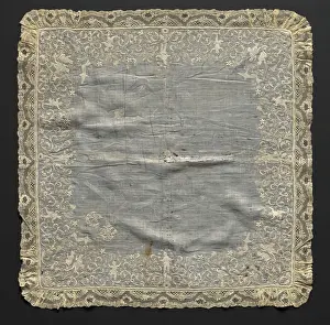 Period Prints: Handkerchief, 1700s. France, 18th century