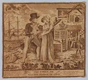 Cotton Prints: Handkerchief late 18th century British
