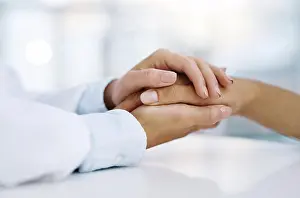 Doctors Prints: Hands, doctor and patient for healthcare