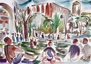 Richard Prints: Hanging Out in Washington Square Park