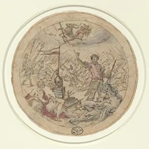 Aachen Prints: Hans von Aachen, Allegory on the Turkish Wars, c 1600 Allegory on the Turkish Wars