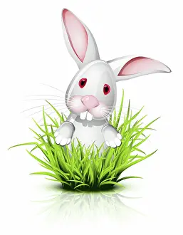 Niedlich Prints: hase, cartoon, hasen, toon ** rabbit, cartoon, hare, rabbits jhq-fod