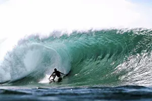Giant Prints: Hawaii, Oahu, North Shore, Afternoon surfing on large waves