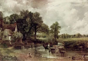 Three Animals Prints: The Haywains D 1821 John Constable (1776-1837 British) Oil On Canvas National Gallery