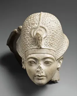 Leather Prints: Head of Tutankhamun ca. 1336-1327 B