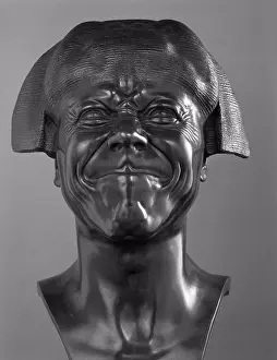 Daretobe Prints: Heads of Characters: Seriously Injured Person Franz Xaver Messerschmidt (1736-1783/German) Galerie Nationale Slovaque
