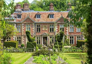 Brick Prints: Heale House and gardens, Middle Woodford, Salisbury, Wiltshire, England, UK