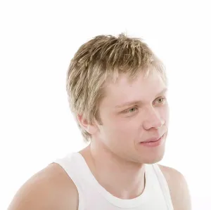 Blond Prints: Healthy man