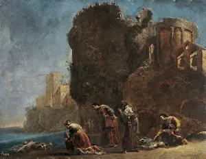 Homer Prints: Hecuba mourning by Bramer, Leonaert (1596-1674) / Museo del Prado