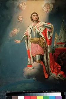 Angel Prints: Heir of Rurik dynasty by Vladimir Lukich Borovikovsky