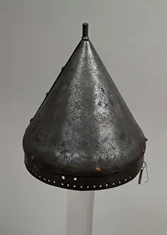 Copper Prints: Helmet 17th century probably Caucasian or Russian