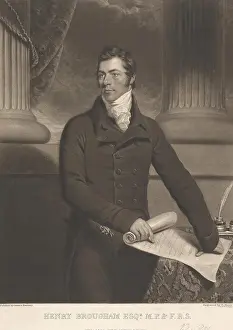 Wove Paper Prints: Henry Brougham, 1st Baron Brougham and Vaux