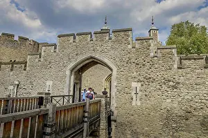 Entrances Prints: Henry III Watergate, Tower of London, London, England, United Kingdom, Europe