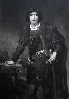 1895 Prints: Henry Irving 1838-1905 English actor-manager