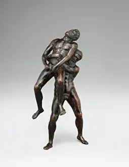Innovation Prints: Hercules and Antaeus early 16th century Italian