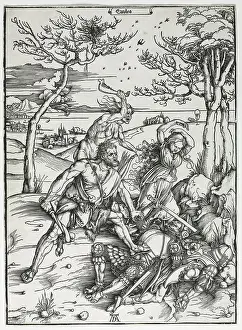 Durer Prints: Hercules, c. 1496-97. Albrecht Dürer (German)