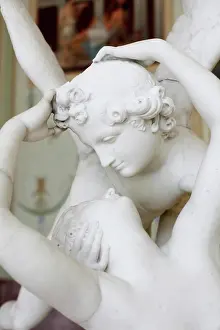 Angel Prints: Hermitage Museum. Kiss Of Cupid And Psyche