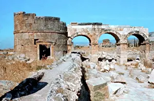 Unesco Prints: Hierapolis was an ancient city located on hot springs in classical Phrygia in south-western Anatolia