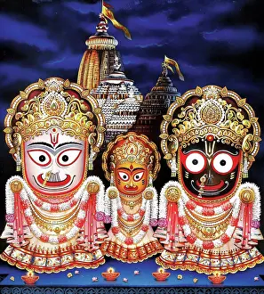 Hindu Festival Prints: High Resolution Indian God Lord Jagannath Digital Images