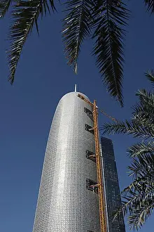Rise Prints: High-rise construction site, building by architect Jean Nouvel
