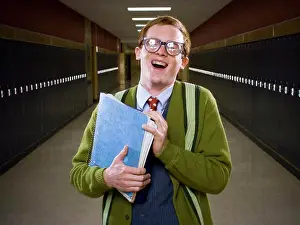 Student Prints: High School Nerd