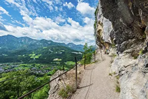 Hike Prints: Hiking trail in the Eternal Wall at the Predigtstuhl near Bad Goisern