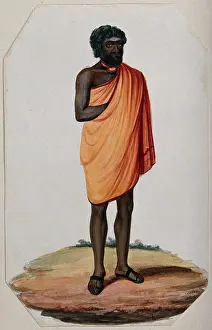 Short Prints: A Hindu ascetic or holy man: standing