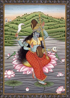 Asia Pictures Prints: In Hinduism, Matangi is one of the Mahavidyas