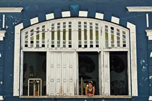 Large Format Prints: Historic building, Belem, Para State, Brazil (Large format sizes available)