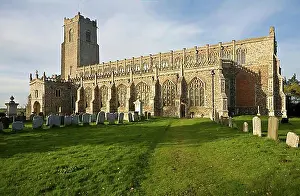 Grave Prints: Historic fifteenth century architecture of Holy Trinity church