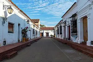 Cultural Site Prints: Historical center of the Unesco world heritage site, Mompox, Colombia, South America