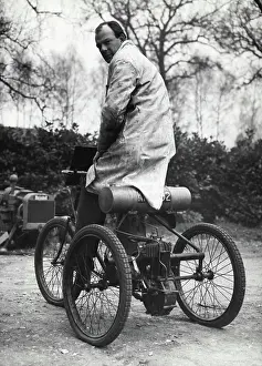 Bicycle Prints: History in ReverseMan who will go forward with others as they ride back into history is Mr