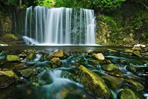 Blurred Motion Prints: Hoggs Falls on the Boyne River along the Niagara Escarpment near Flesherton