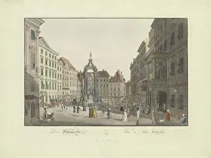 Graphics And Photo Collection Prints: The hohemarett, viewing the skin market