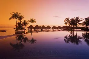 Paradise Prints: Holiday resort in bora bora