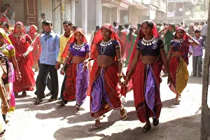 Religiose Prints: Holy festival, district Vadodara, Gujarat, India Copyright: xPhotochromy/DinodiaxPhotox