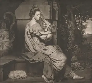 Laid Paper Prints: The Honourable. Mrs. Bouverie, Thomas Watson