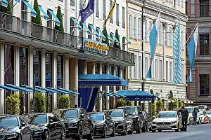 Tourist Resort Prints: Hotel Bayerischer Hof with Palais Montgelas