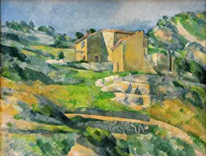 Picture Frame Prints: Houses in Provence; The Riaux Valley near L'Estaque Oil on canvas; c