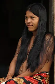 Model Release Prints: Huaorani Indian, Bameno Community