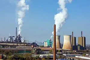 Heavy Prints: Huettenwerke Krupp Mannesmann - HKM, Duisburg, North Rhine-Westphalia, Germany, Europe