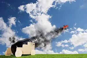 Exhilaration Prints: Human Cannonball launching