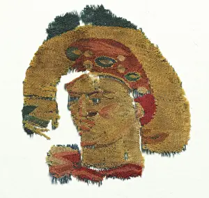 Period Prints: Human Head from a Large Curtain, 300s