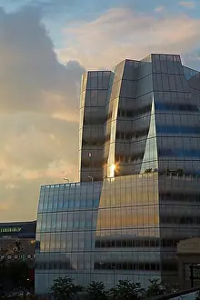 Evenings Prints: The IAC Building on Manhattan's west side